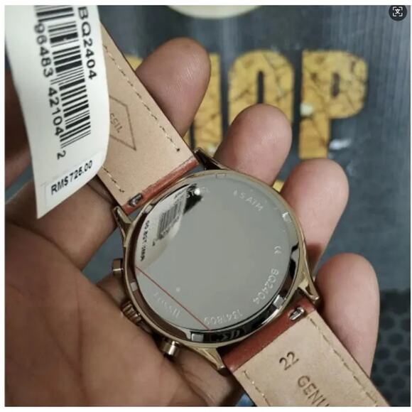 Fossil BQ2404 Fenmore Multifunction Brown Leather Watch BQM2404 - Picture 3 of 6